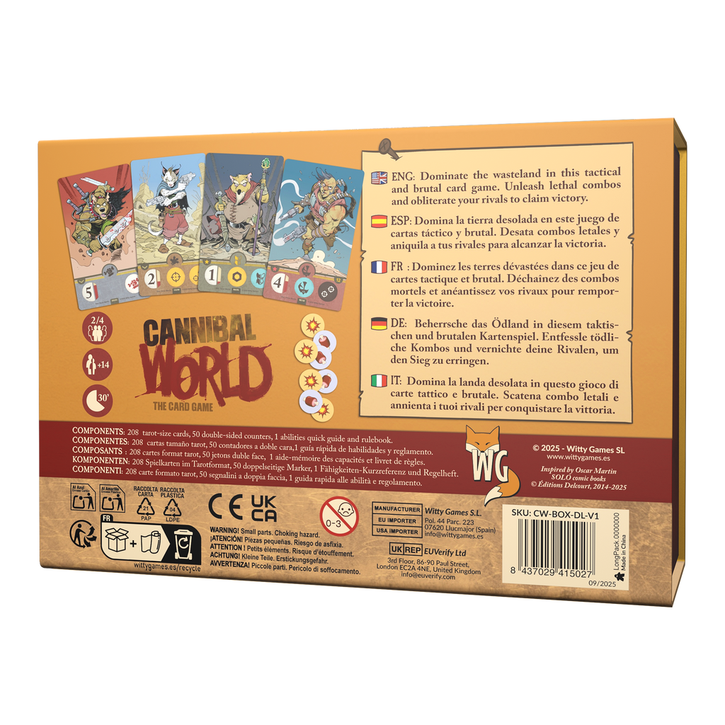 Cannibal World Deluxe Box Edición Retail