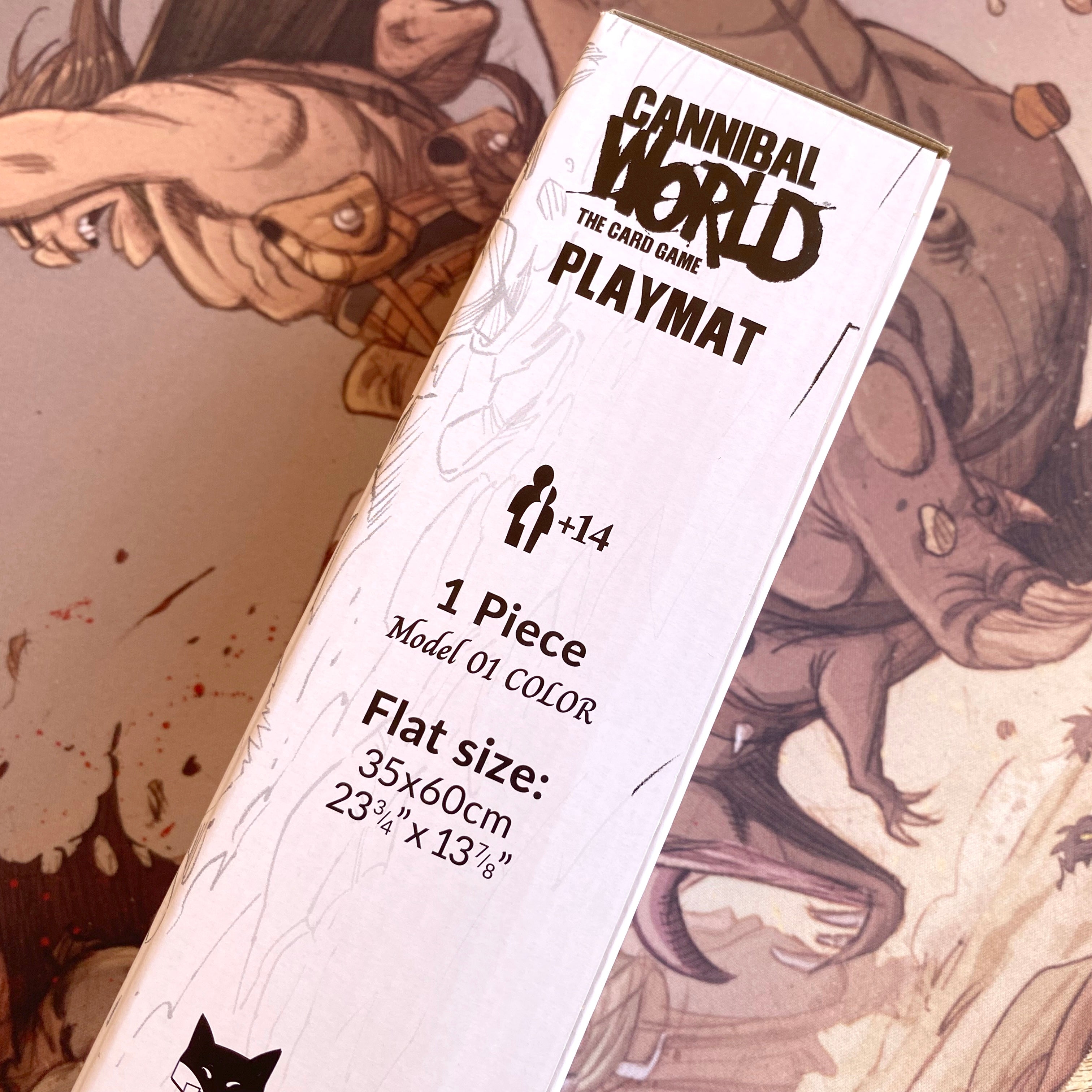 Tapete de juego para Cannibal World Ilustración en color 1