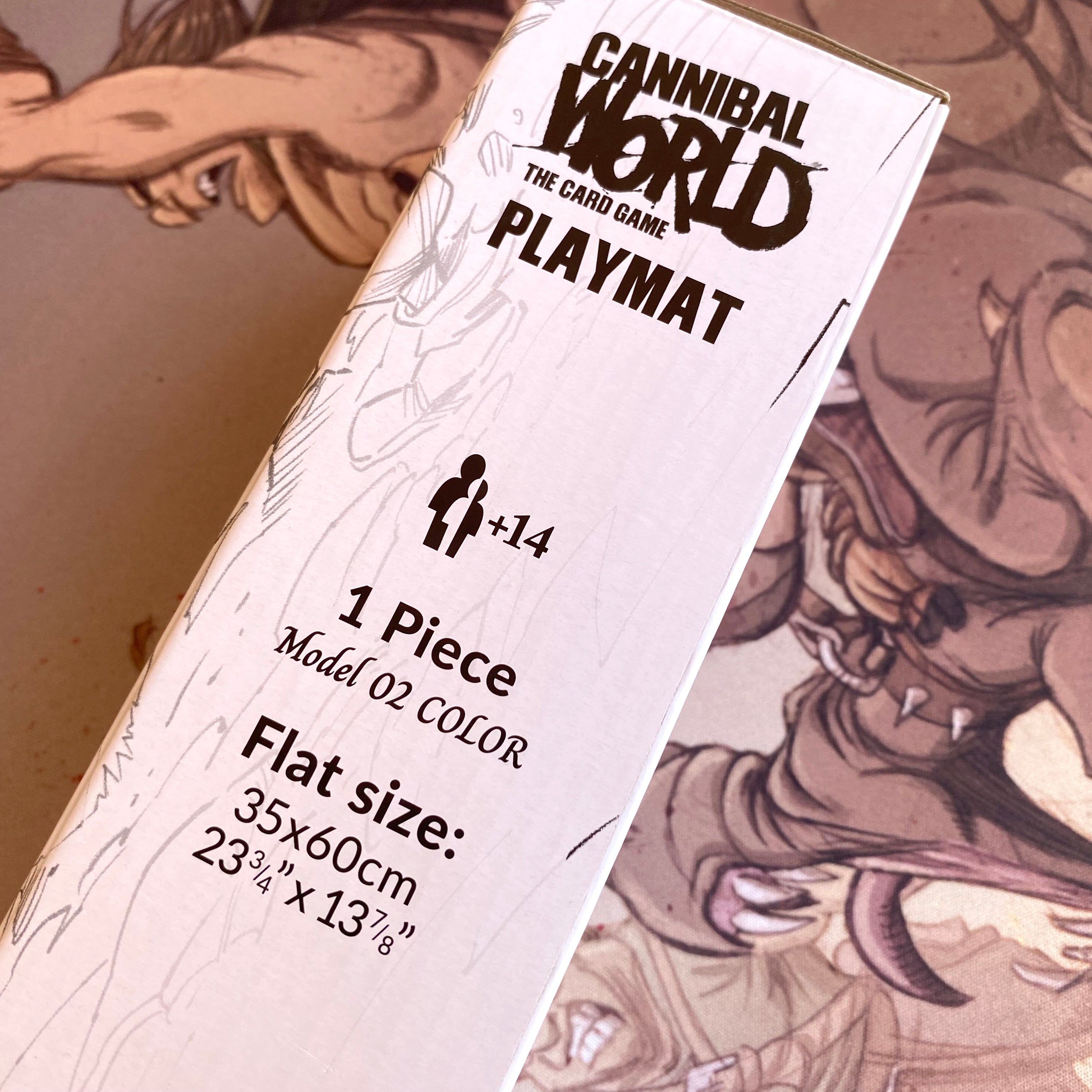 Tapete de juego para Cannibal World Ilustración a color 2