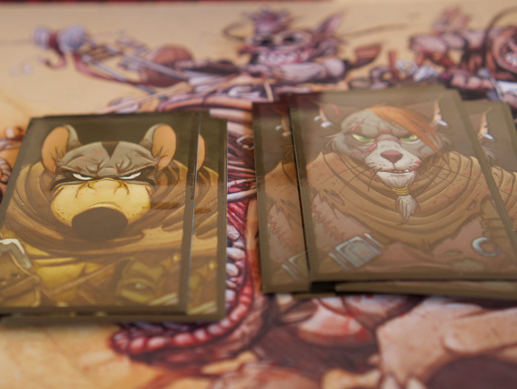 Cannibal World 150er Custom Sleeves-Pack (2 Packungen benötigt, um die Core Box komplett einzusleeven)