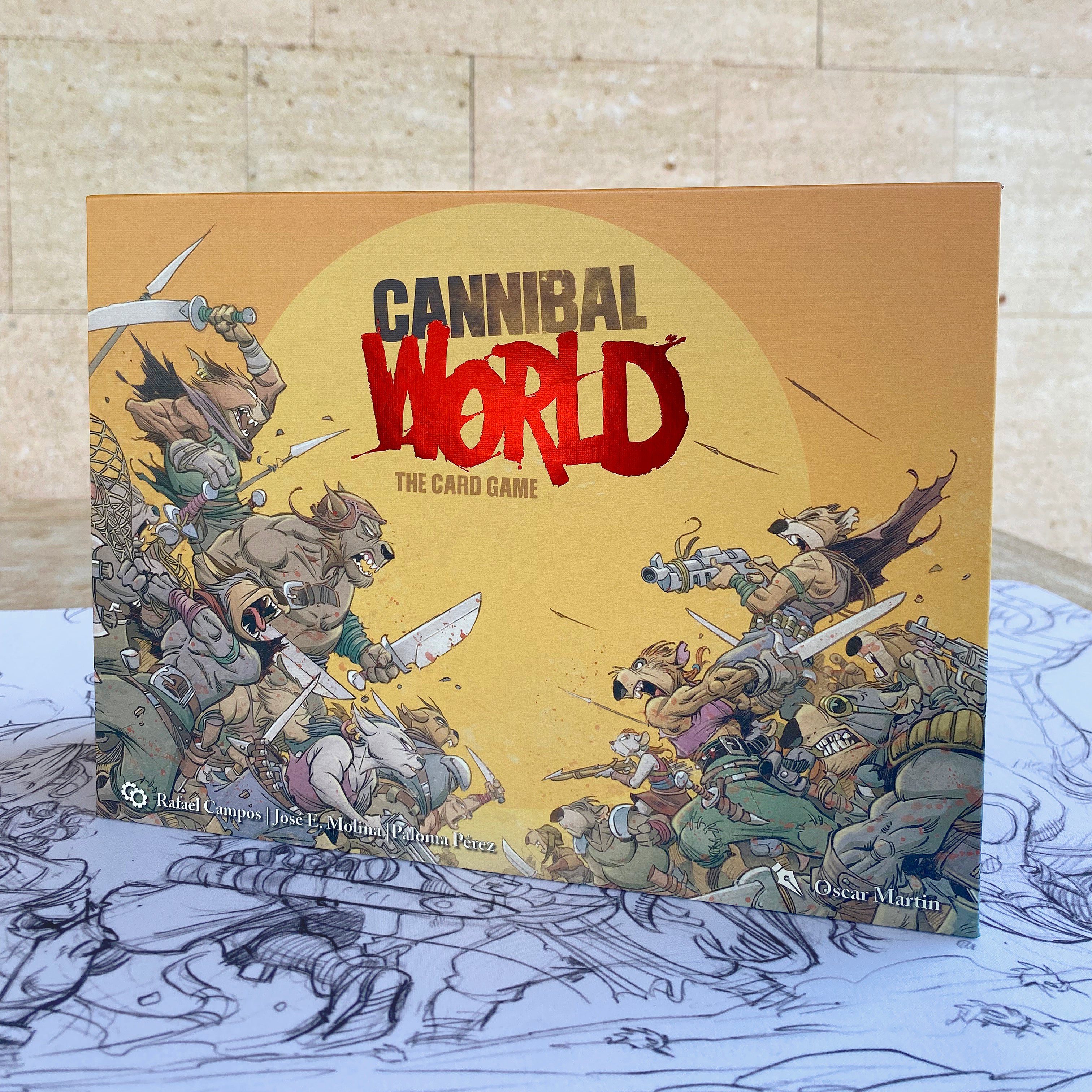 [EDICION KICKSTARTER] Cannibal World Deluxe Box Edición KS + Expansión Bugs & Gladiators