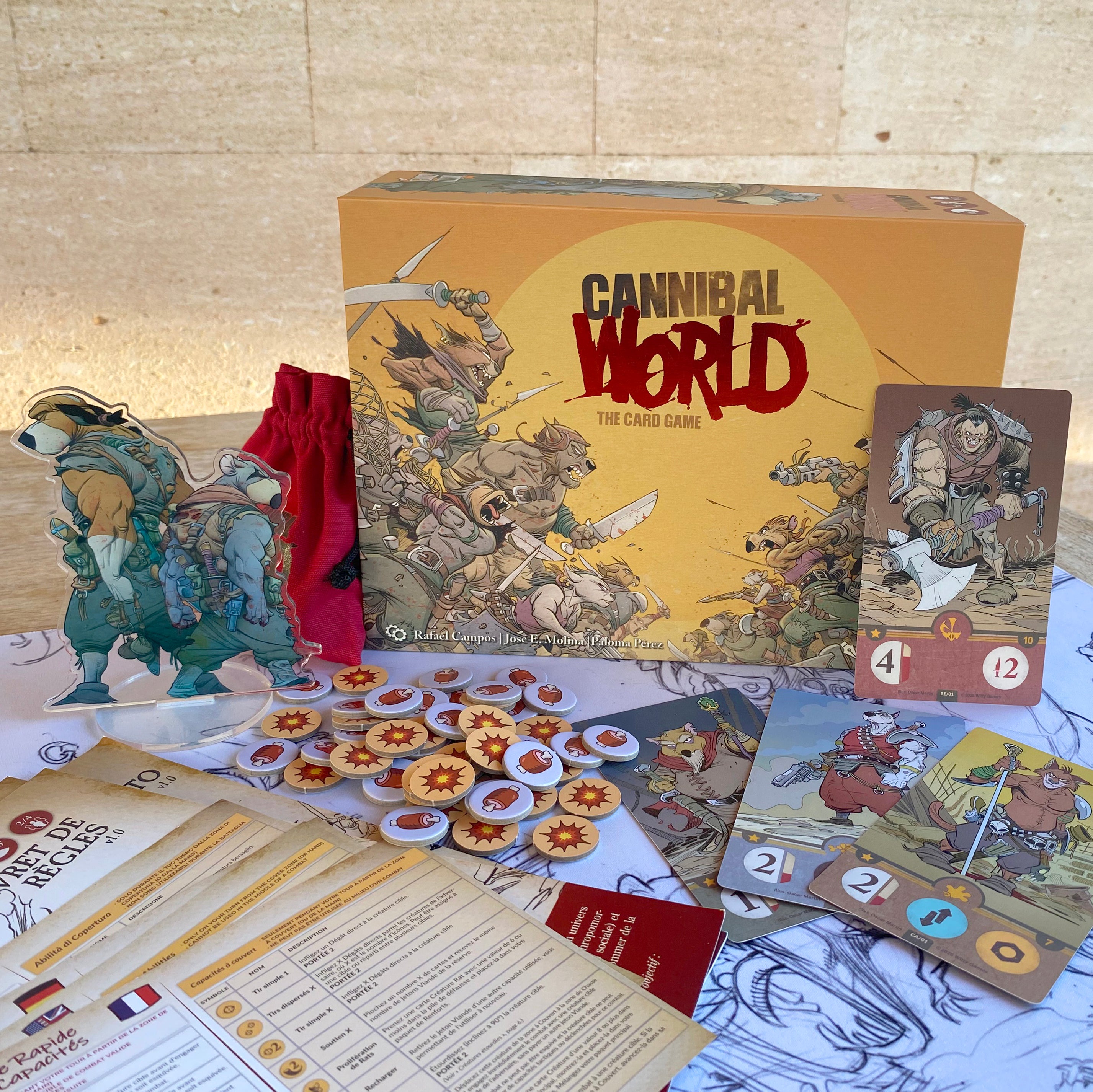 [LIMITED - KICKSTARTER EDITION] Cannibal World Deluxe Box KS Edition